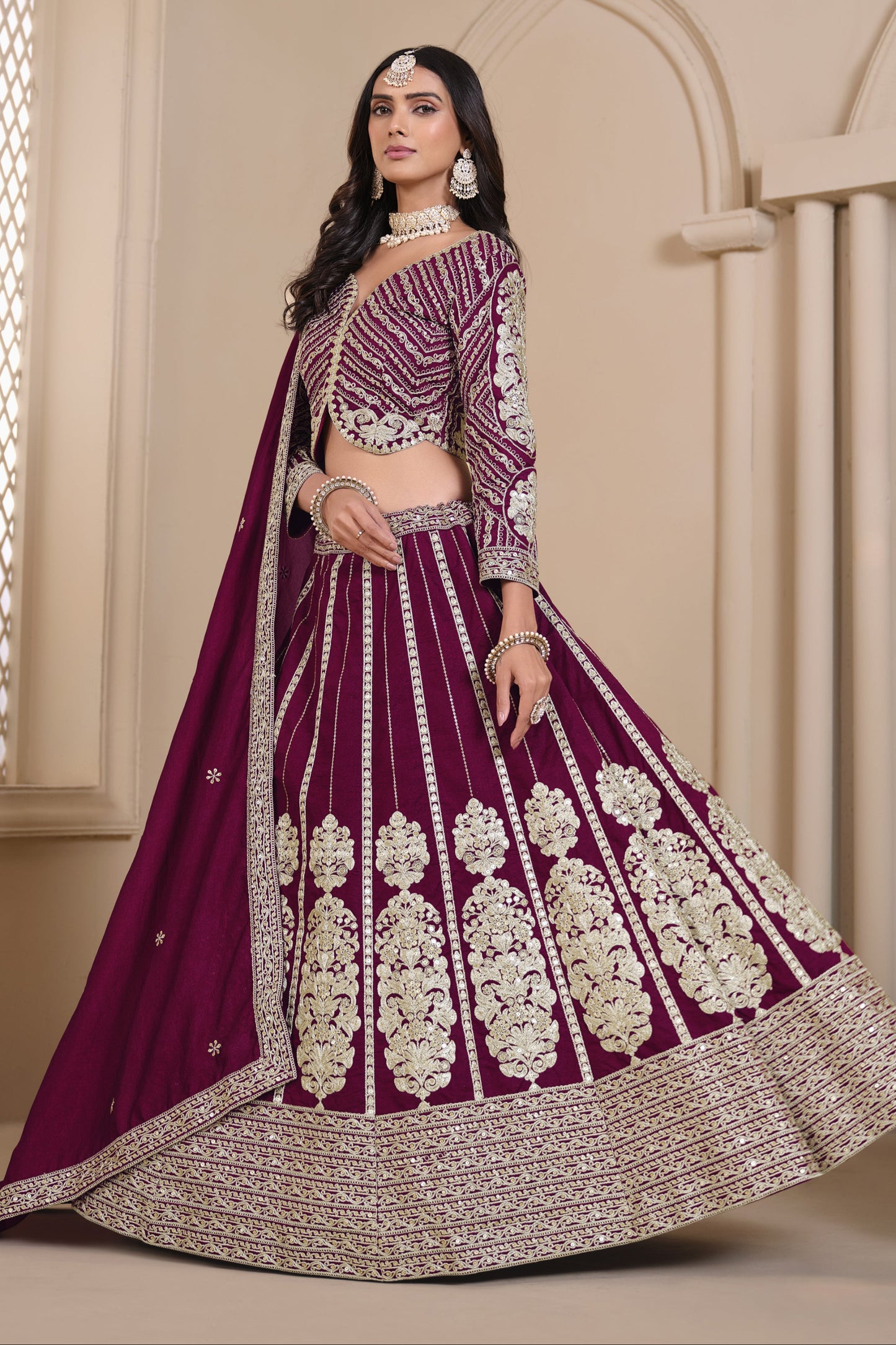 "Navratri lehengas shipped across the U.S."
