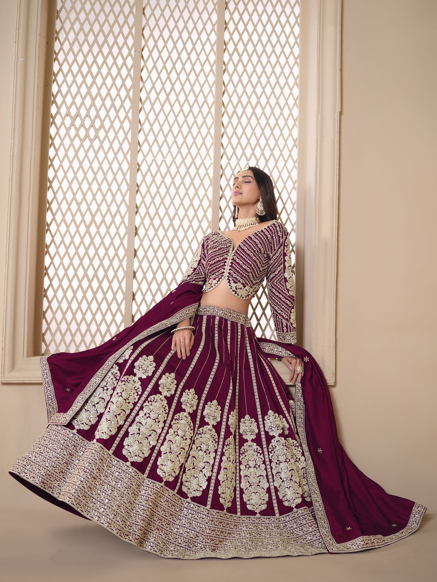 "Navratri lehengas shipped across the U.S."