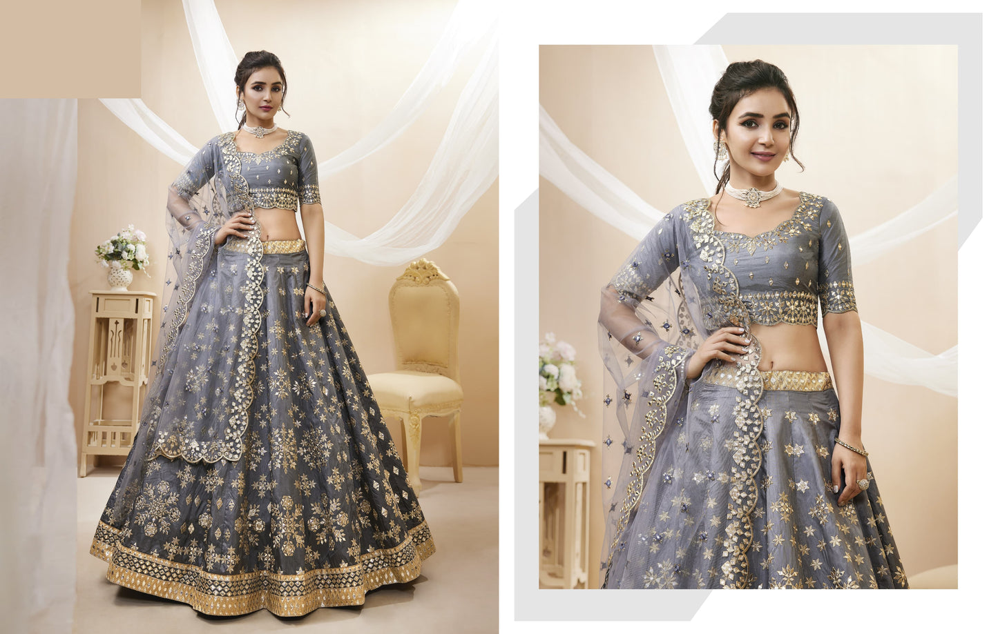 Turn every moment into a memory with our exclusive bridal lehengas.