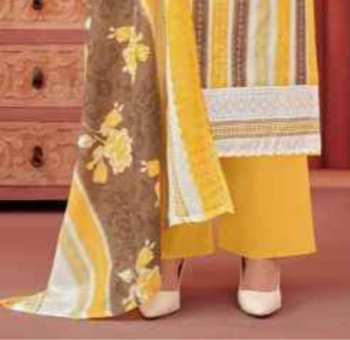 Beautiful Yellow Color Shalwar Kameez With Dupatta For Haldi Function