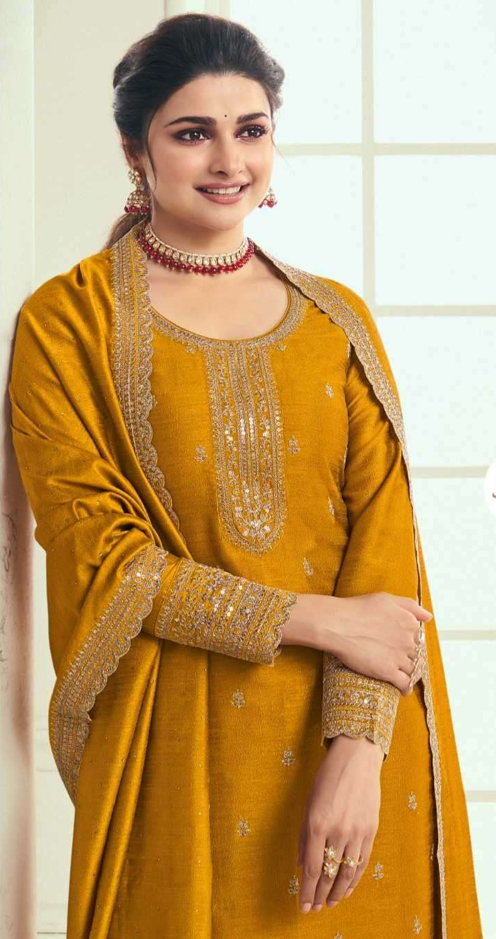 Salwar Kameez Palazzo with Dupatta for Women's Wedding Party Wear