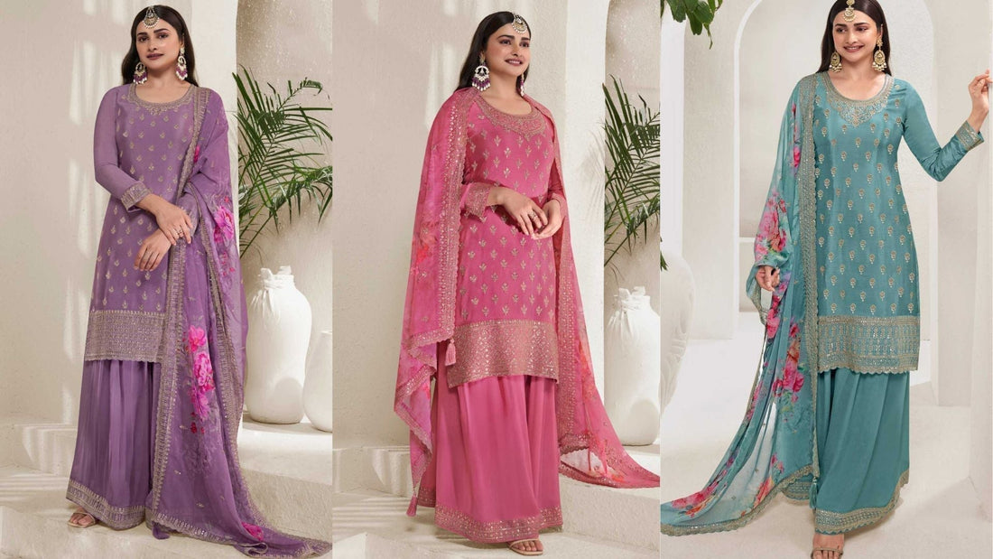 Shalwar Kameez Palazzo Suits :The Perfect Blend of Comfort, Style & Tradition