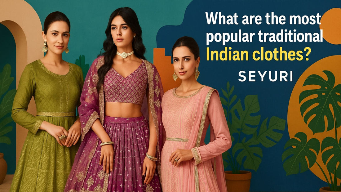 What are the most popular traditional Indian clothes?