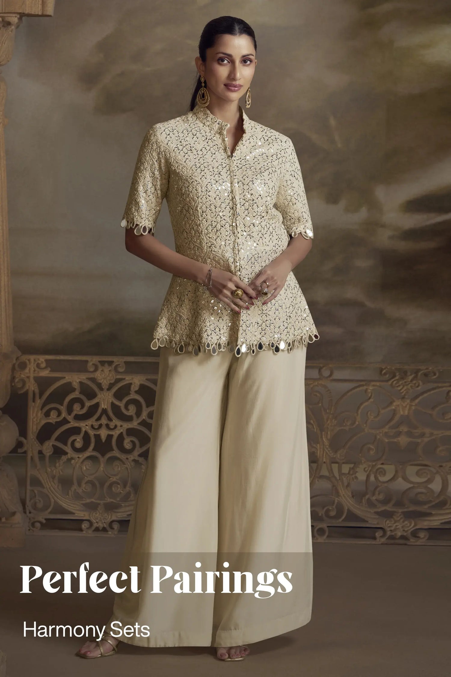 Elegant salwar kameez set — modern Indian ethnic wear for sophisticated U.S. style.