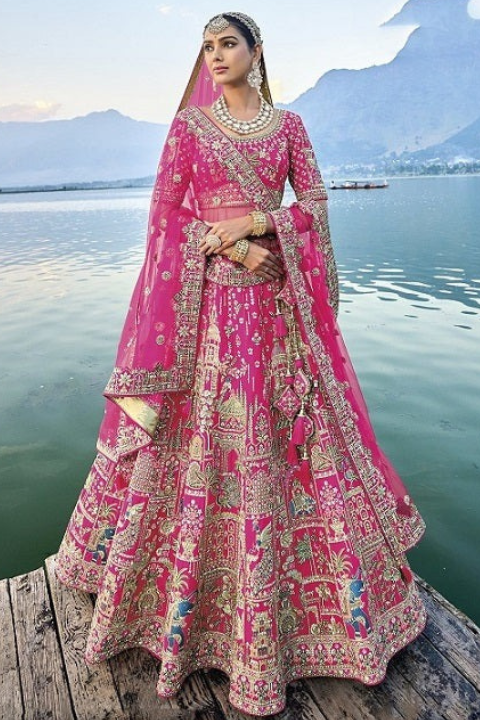 Wedding Designer Lehenga Choli For USA