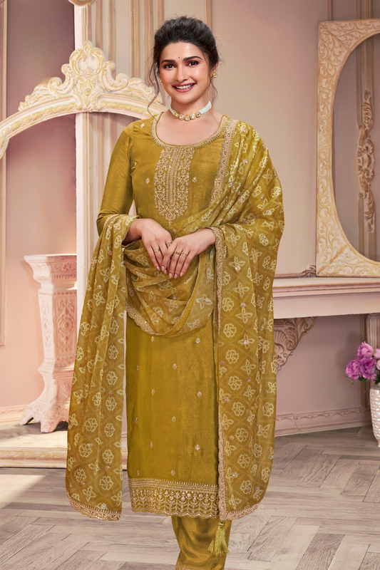 Designer Wedding Georgette Embroidery Worked Readymade Salwar Kameez Suits