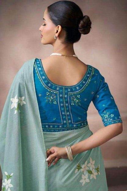 Bollywood Function Party Wear Latest Designer Fancy Saree With Stitched Blouse