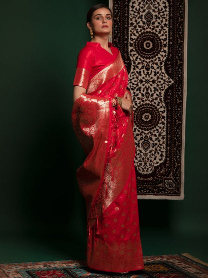 Red Saree