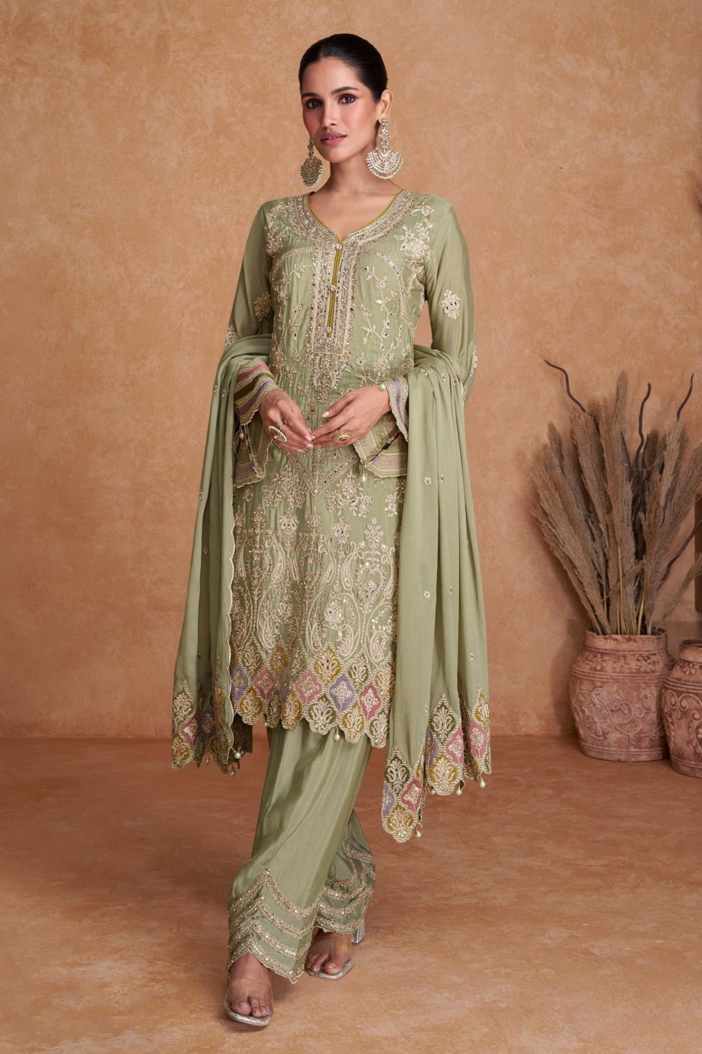 Pakistani Indian Wedding Wear Function Party Salwar Kameez Dupatta Dresses South Aisan Collection