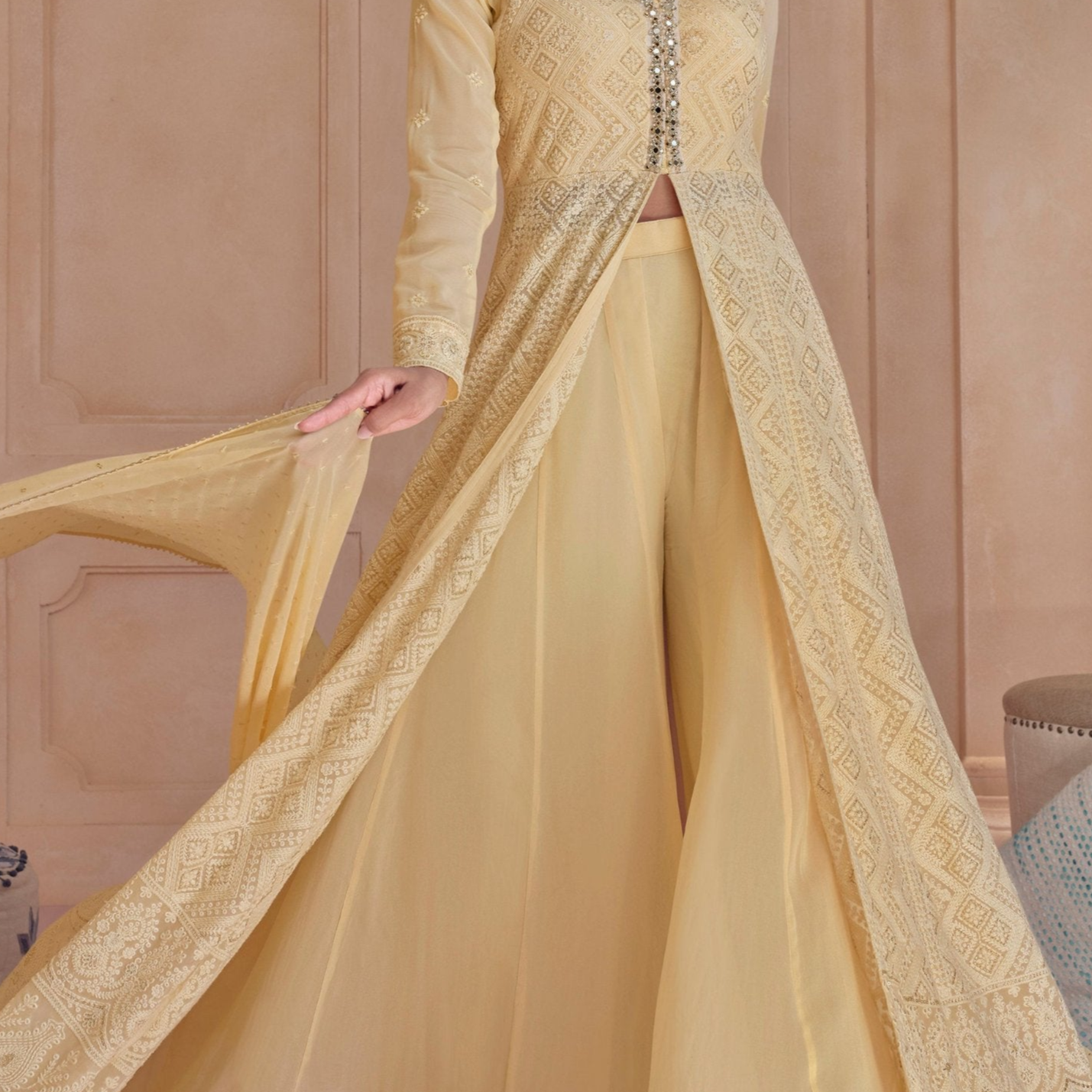 Eid-Ramadan Wear Anarkali Suits Ready to Wear Beautiful Georgette Fabric Gown
