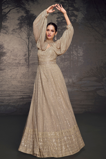 South Asian Wear Heavy Anarkali Suits Ramadan Special Party Wear Anarkali Gown