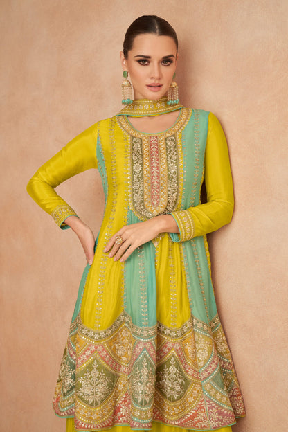 New Salwar Kameez Suits Ramadan Special Readymade Embroidery Worked Plazzo Suits