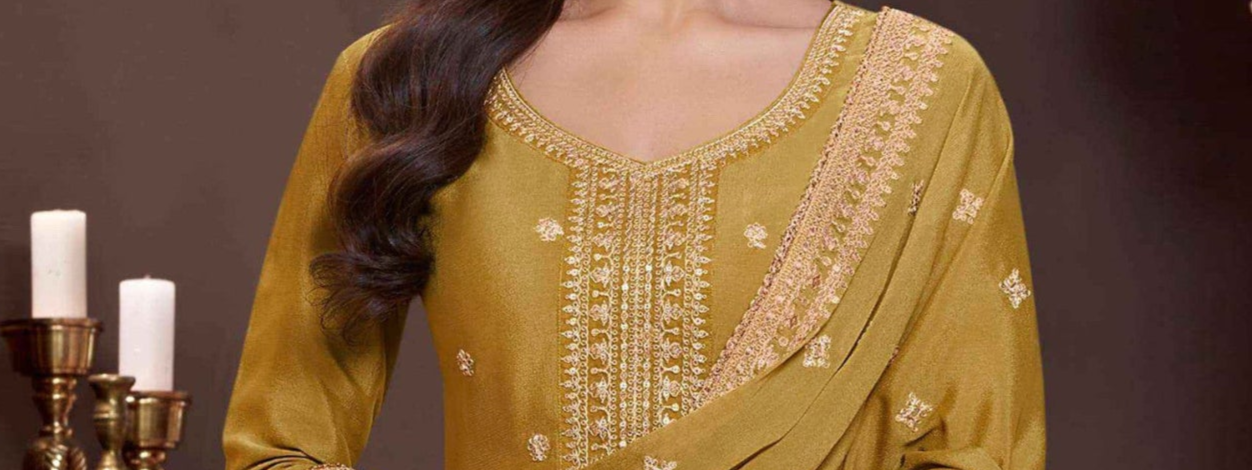 Indian Pakistani Salwar Kameez Palazzo Suits with Dupatta for Weddings