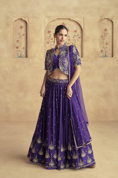 Stylish lehenga and flowy Anarkali gown made for special occasions like weddings, parties, and festivals.

