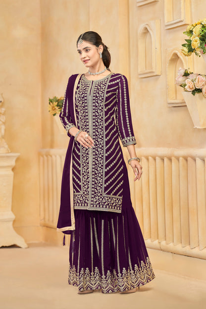 Traditional Sharara suit for events in USA
