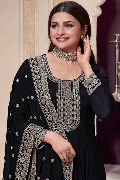 Wedding Party Wear Anarkali Dupatta Dress