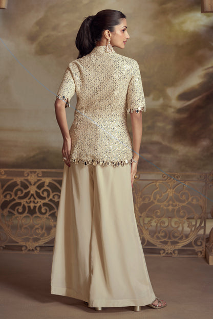 Indo Western Palazzo Suits For Cocktail Party and Reception