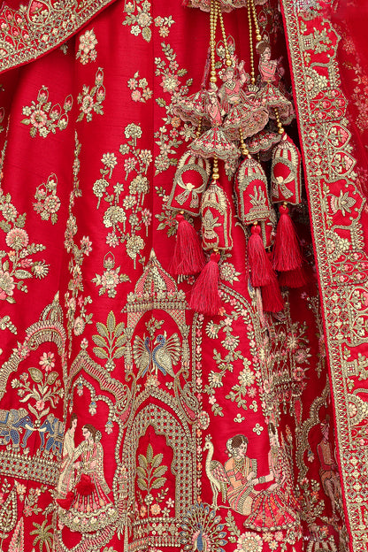 Luxury Bridal Lehenga Heavy Work Choli