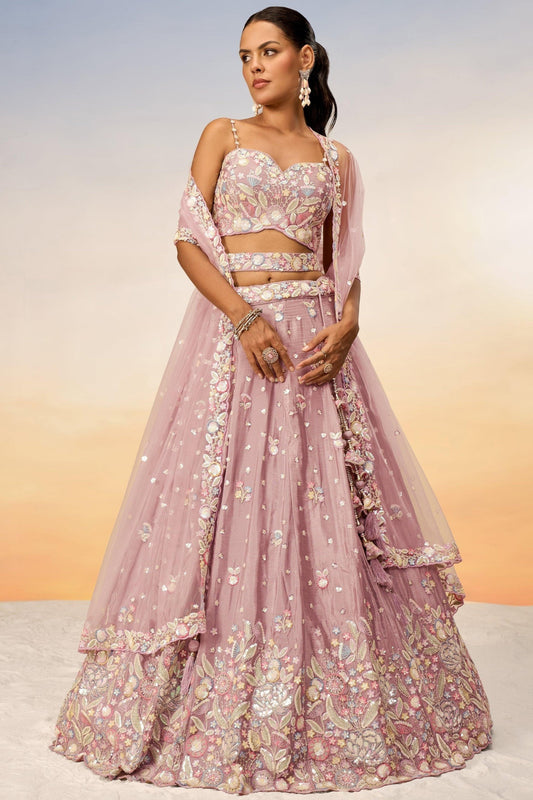 "Feel festive in lehengas made for Indian Americans."
