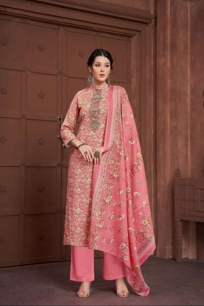 Pastel colour cotton wear gives a calm and soothing look