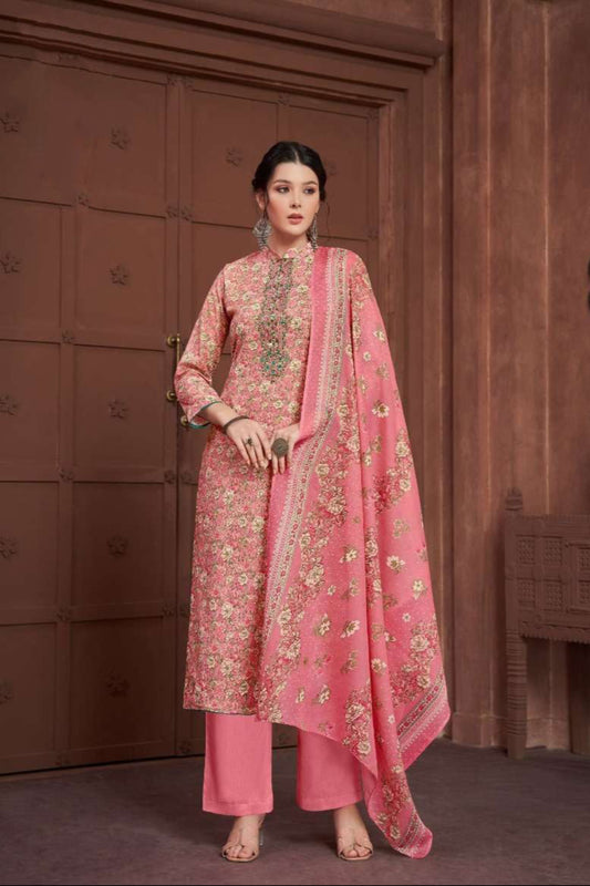 Pastel colour cotton wear gives a calm and soothing look