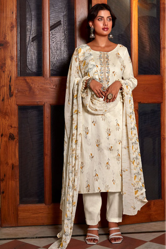 Pastel colour cotton wear gives a calm and soothing look