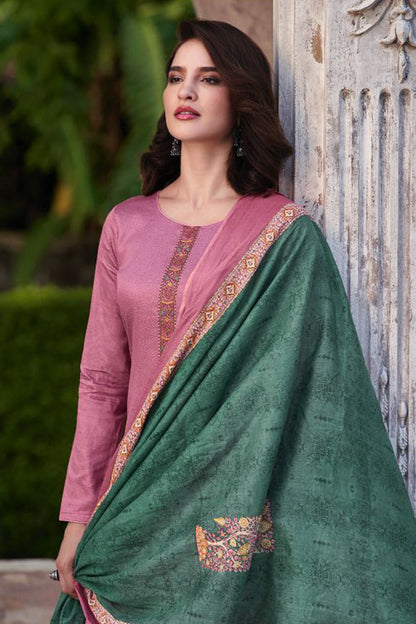 Pink colour cotton wear reflects softness and charm – perfect for graceful day functions.
