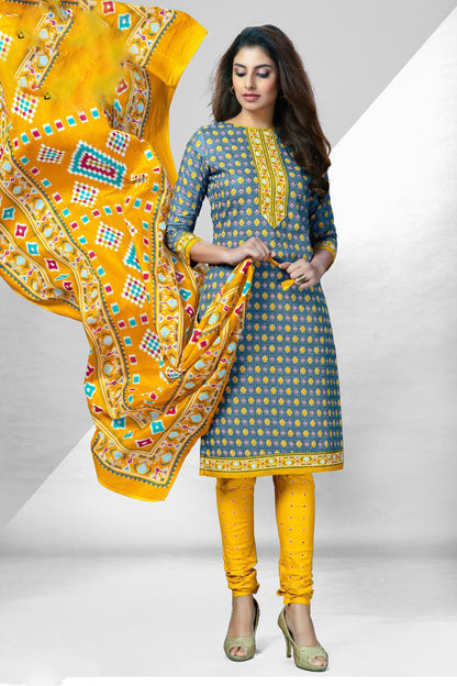 Yellow colour cotton wear brings sunshine and joy – ideal for Haldi, Eid, or summer events.
