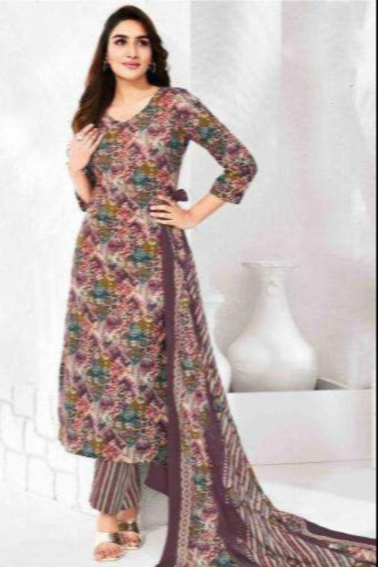 Rose gold cotton outfit with a subtle shimmer and graceful charm, perfect for elegant gatherings, festive moments, and refined everyday wear.
