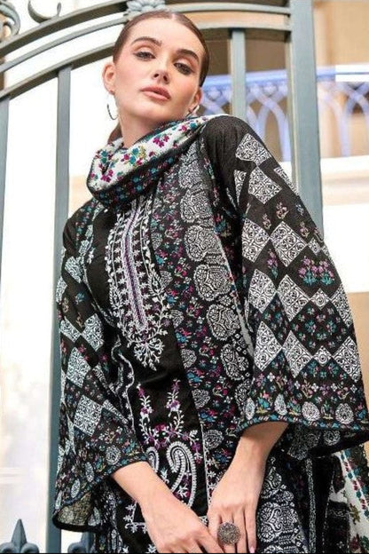 Stylish black cotton outfit with a modern ethnic charm, ideal for casual gatherings, workwear, and festive evenings.
