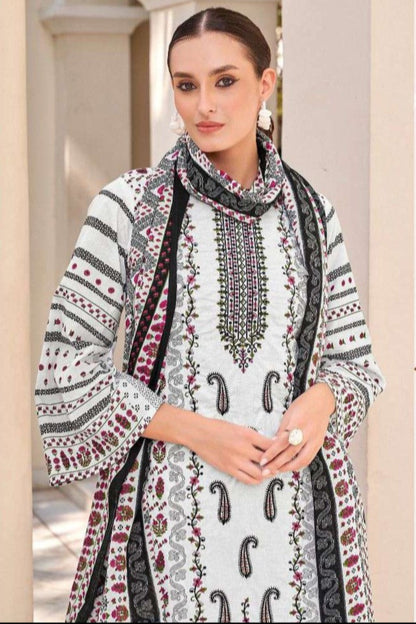 Chic white cotton outfit with a fresh and breezy vibe, ideal for everyday wear, summer outings, and festive mornings.
