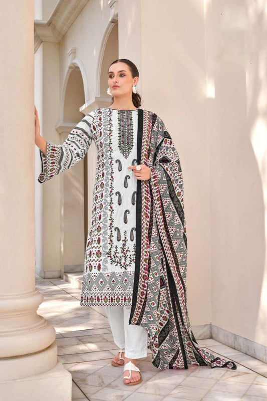 Chic white cotton outfit with a fresh and breezy vibe, ideal for everyday wear, summer outings, and festive mornings.
