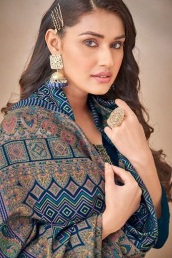 Blue colour cotton wear offers calm elegance – a versatile pick for every occasion.
