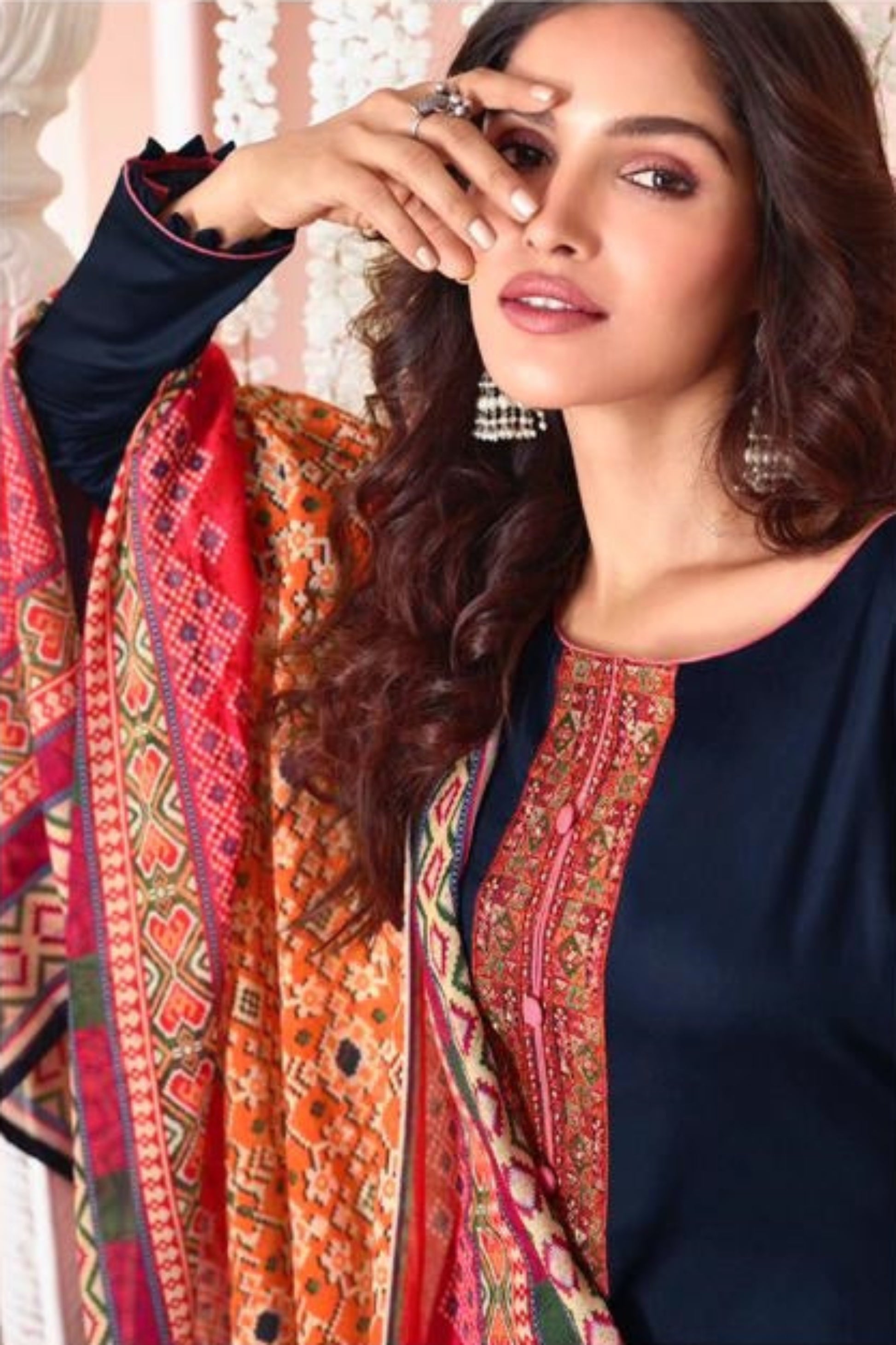 Blue colour cotton wear offers calm elegance – a versatile pick for every occasion.
