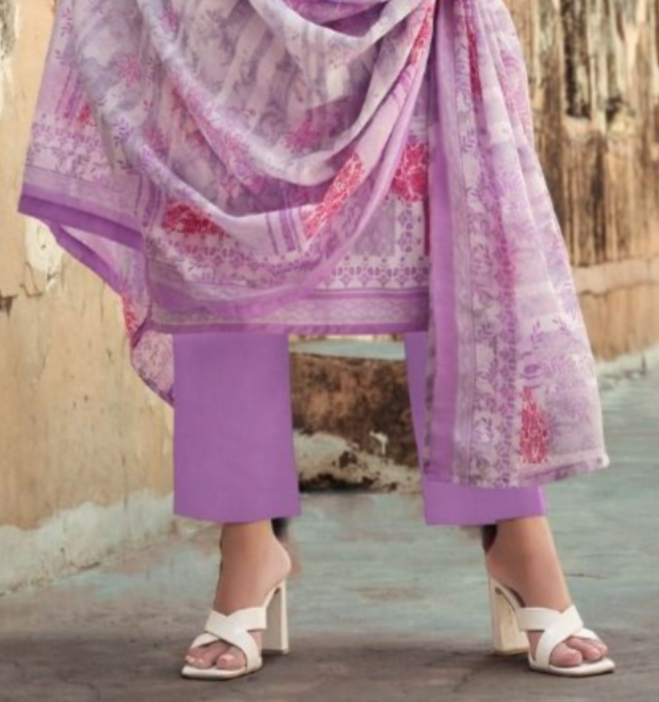 Purple salwar kameez adds a regal and elegant touch, perfect for festive occasions and evening gatherings.
