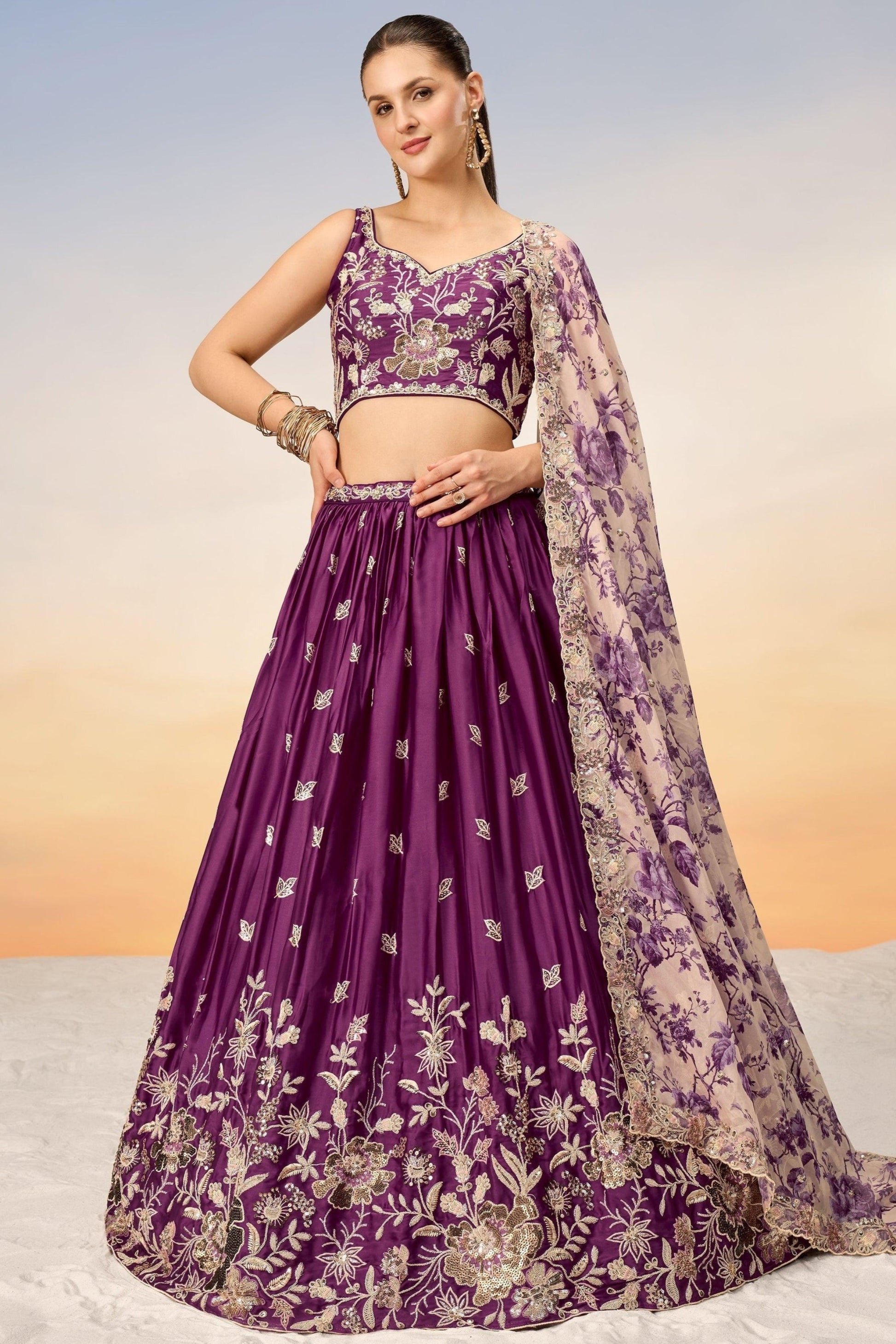 Crafted for queens—bridal lehengas that radiate opulence and charm.
