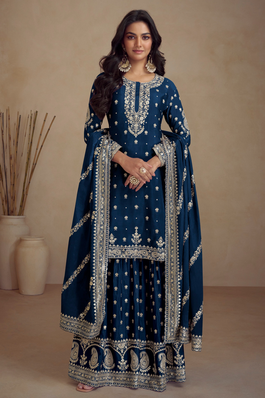 Traditional Sharara suit for events in USA
