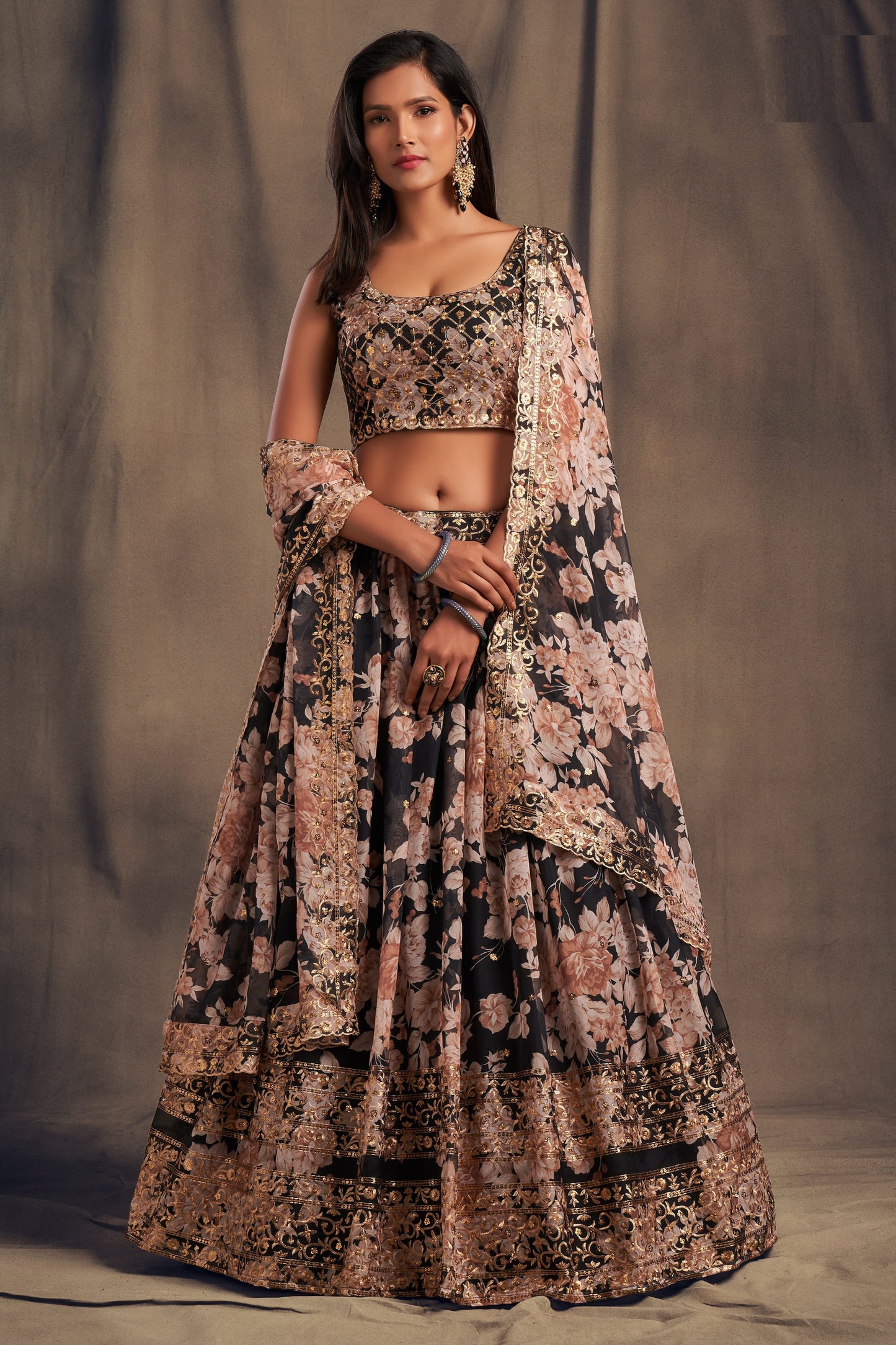 Celebrate traditions in the USA with our lehengas.
