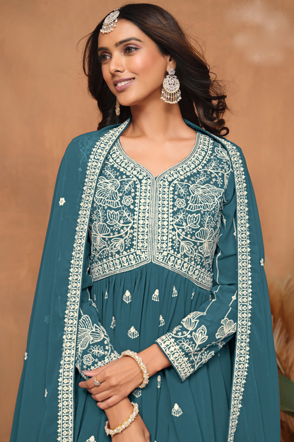 Sharara Suit Stitched USA
