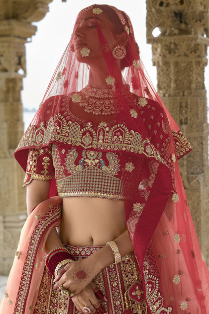 "Dazzling lehengas for Eid and Diwali in the USA."
