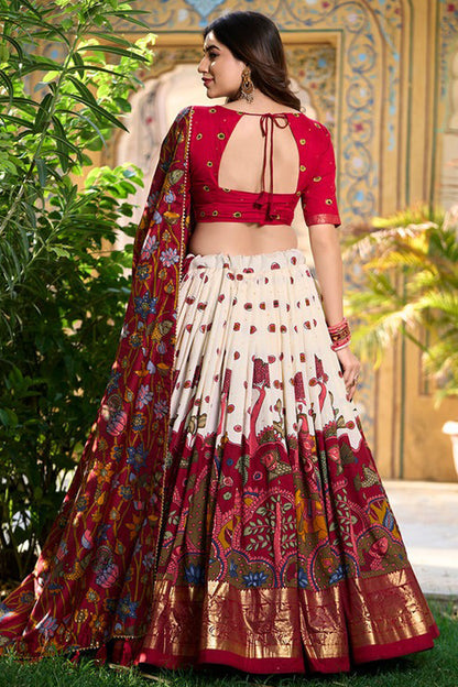 "Lehengas to light up any cultural event in the USA."
