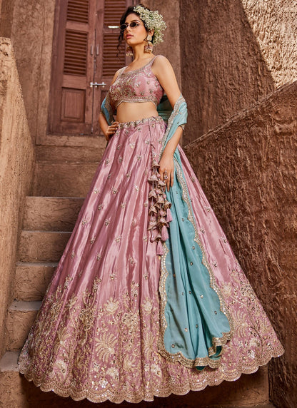 "Celebrate Diwali in style with our USA lehengas."
