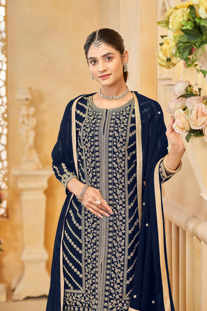 Festival wear Sharara suit stitched for USA customers
