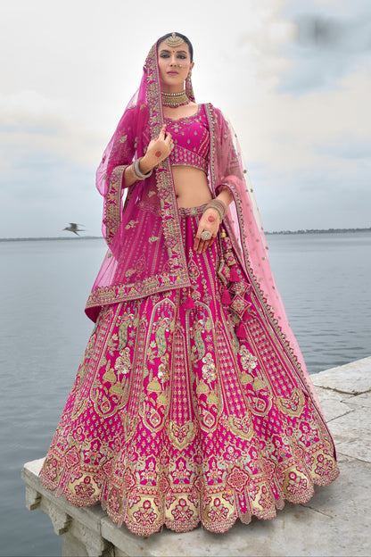 Make a royal statement in lehengas designed for unforgettable celebrations.
