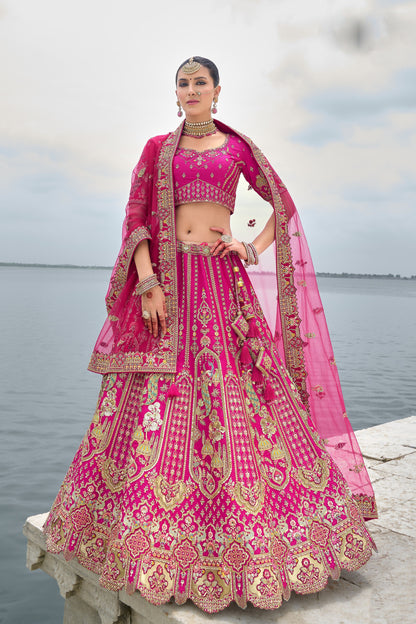 Make a royal statement in lehengas designed for unforgettable celebrations.
