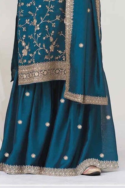 Ready-To-Wear Salwar Kameez Palazzo - USA Shipping available