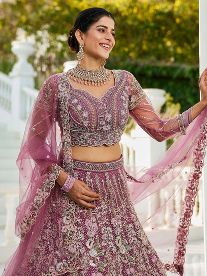 "Gorgeous lehengas for Indian events in the U.S."

