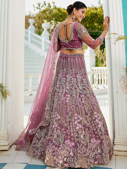 "Gorgeous lehengas for Indian events in the U.S."
