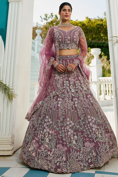 "Gorgeous lehengas for Indian events in the U.S."
