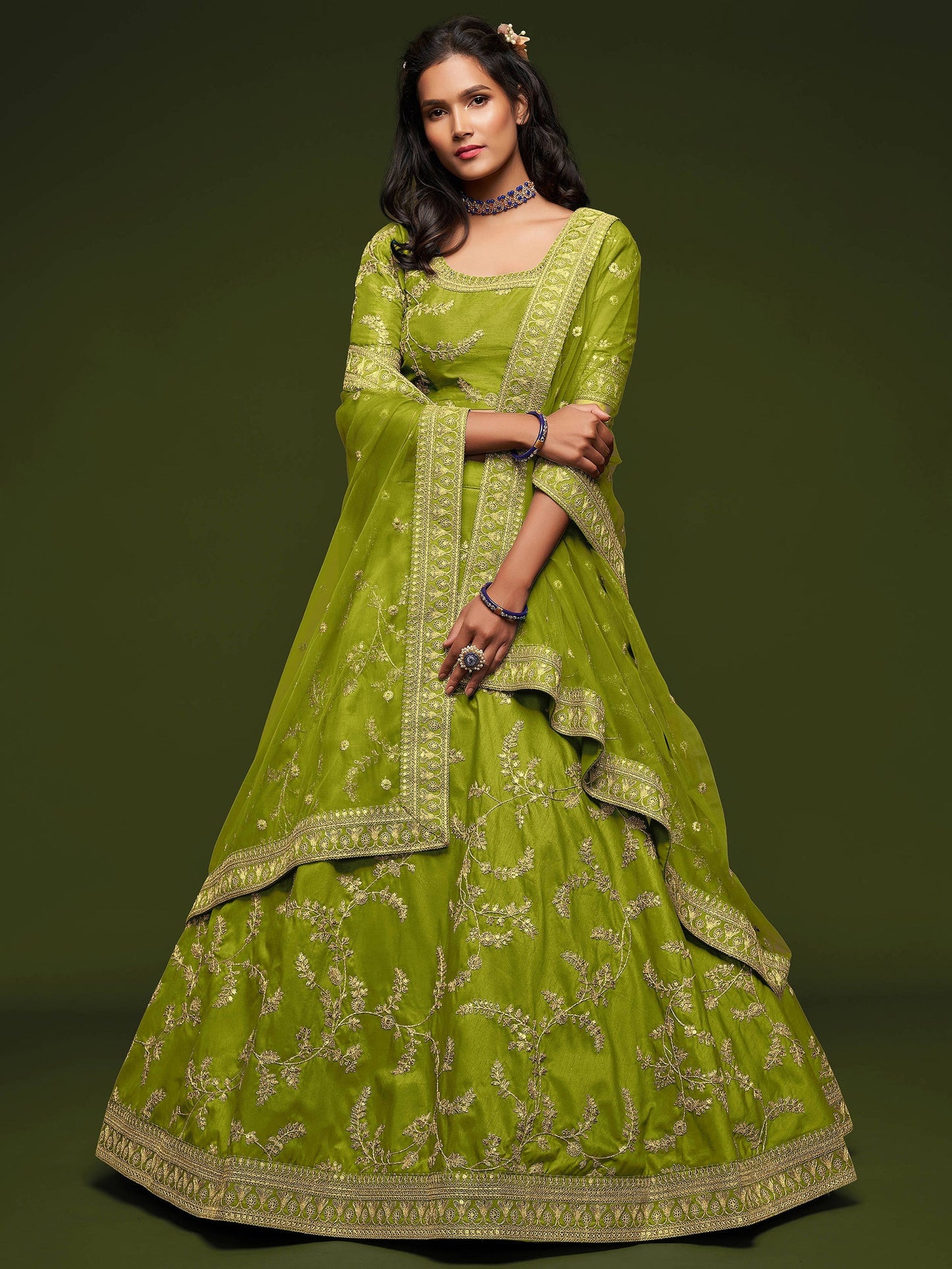 "Lehengas to light up any cultural event in the USA."
